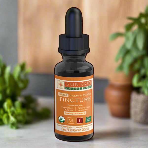Organic Heka Calm & Peace Tincture 1oz|Sale