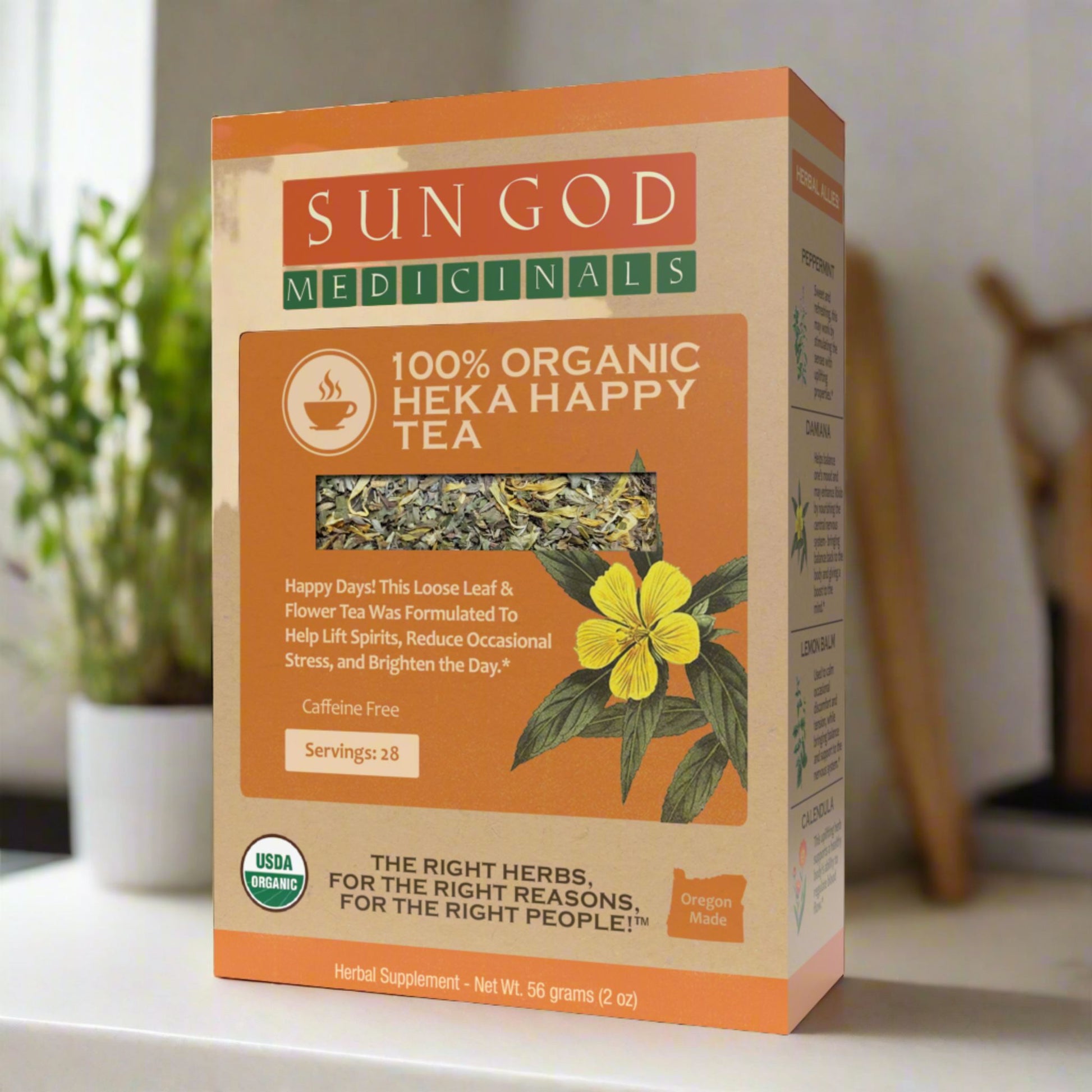 Organic Heka Happy Tea 2oz|Sale