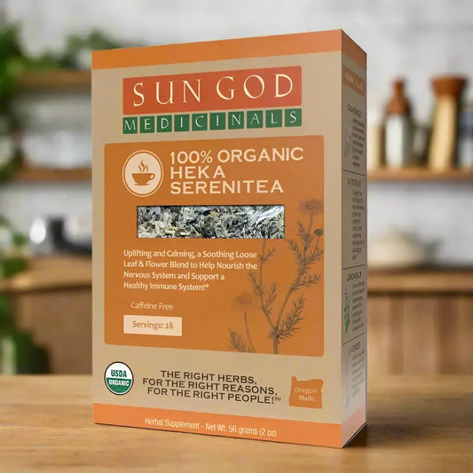 Organic Heka Serenitea Tea 2oz-Apothecary-Perfectly Natural Soap