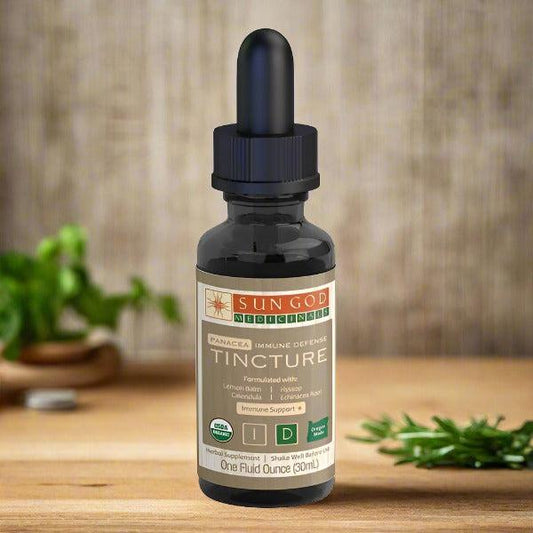 Organic Panacea Immune Defense Tincture 1oz|Sale