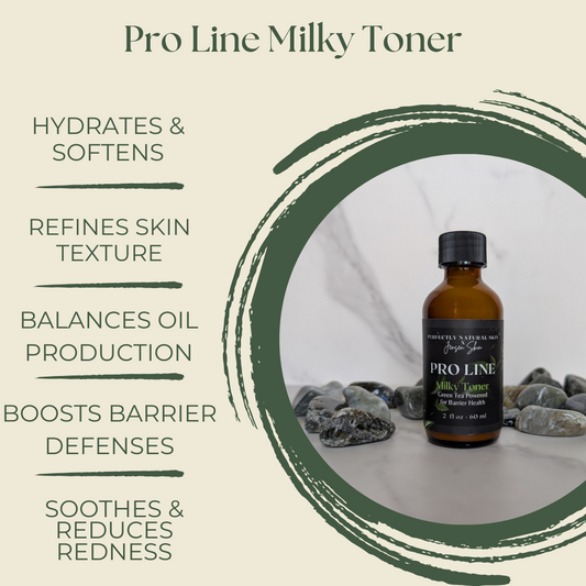 PRO LINE Milky Toner, 2 oz-Facial Care-Perfectly Natural Soap