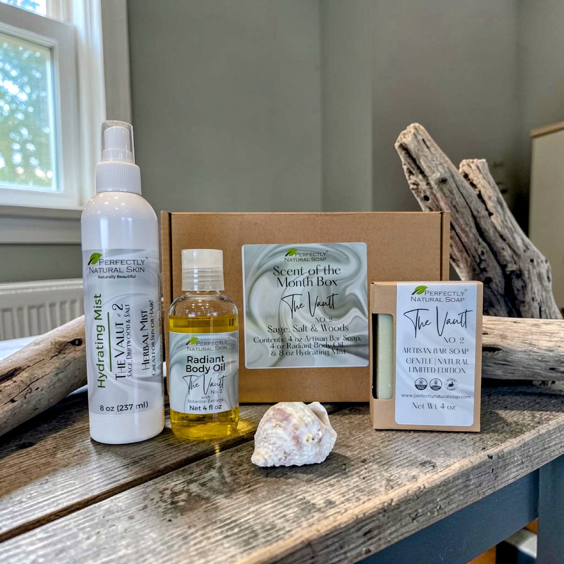 Perfectly Natural Soap Scent of the Month Variety Box - Limited Edition Assortment|Gift Sets / Certificates