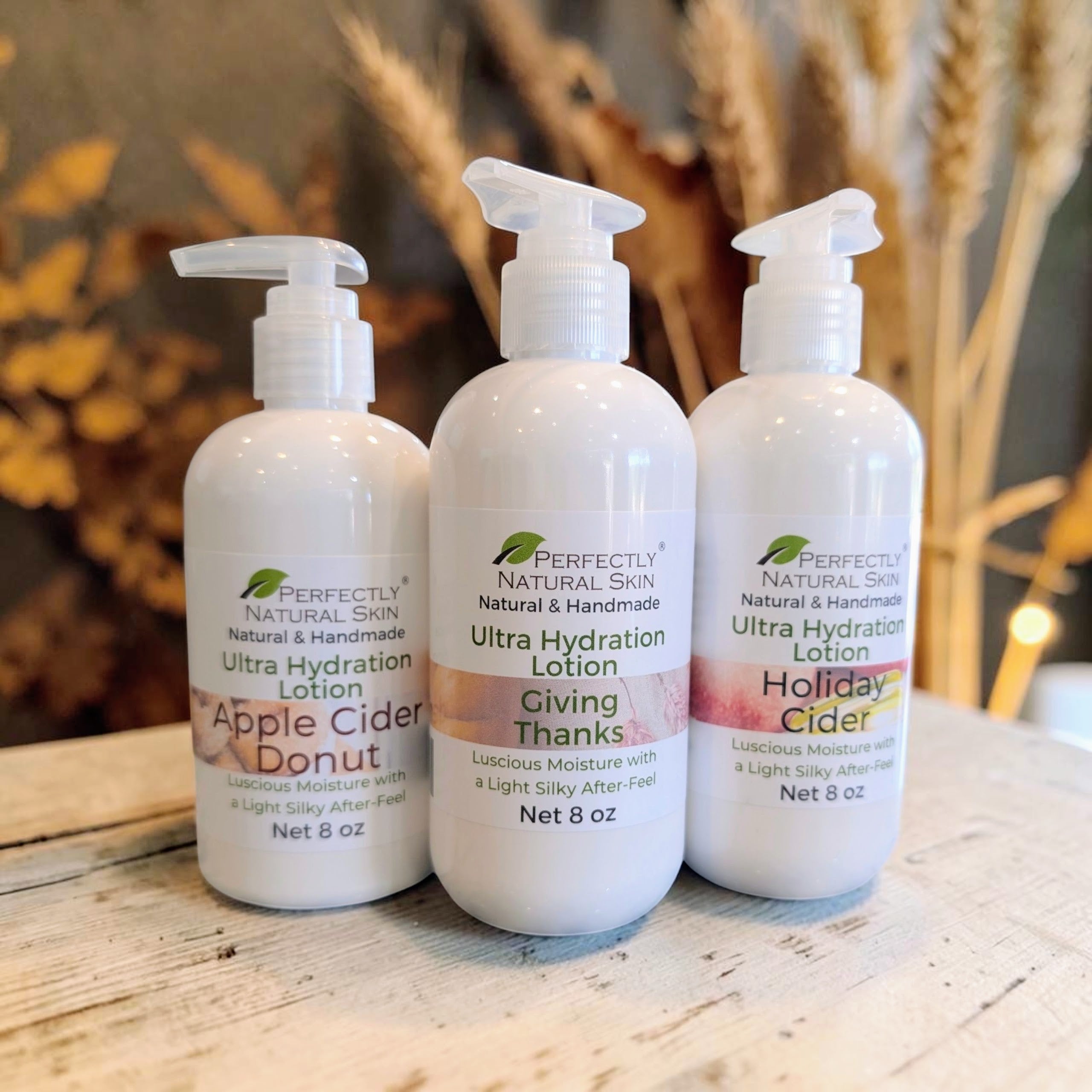 Natural Body Lotion 8oz - Ultra Hydration | 22 Scents | Perfectly