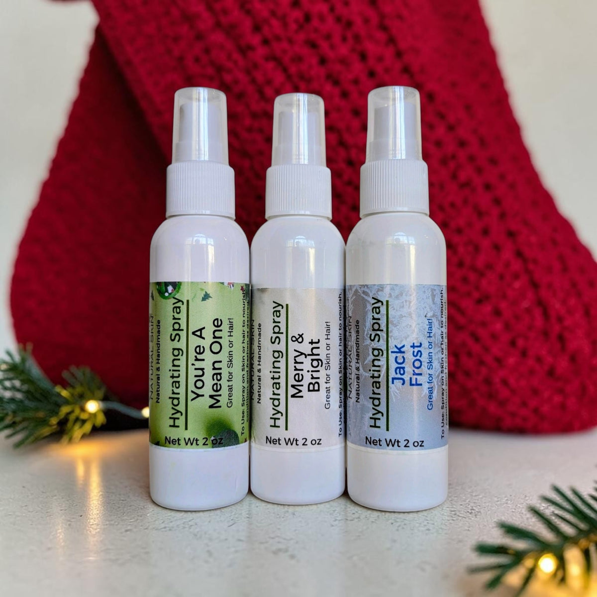 Holiday Stocking Stuffer Hydrating Body Sprays