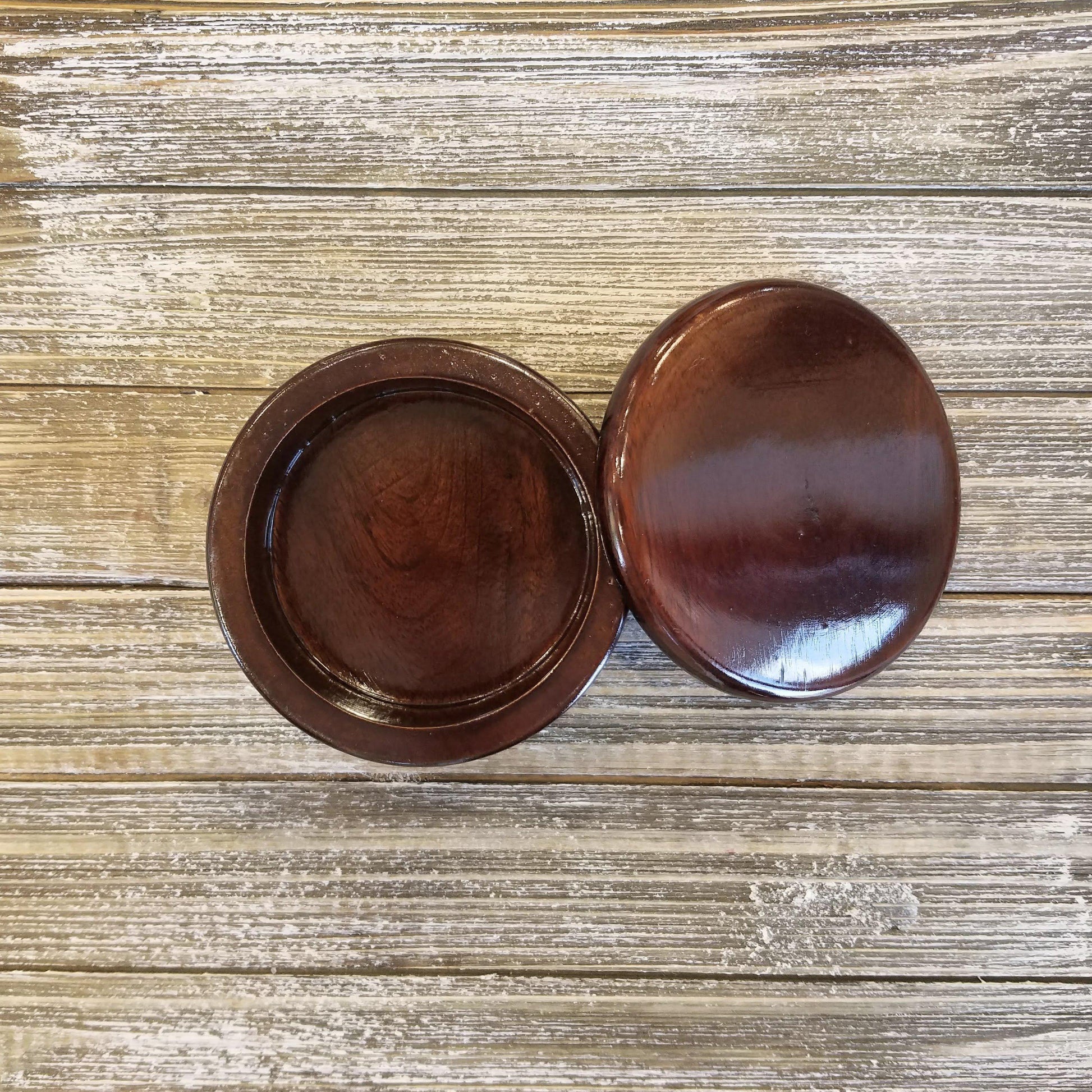 Parker Classic Style Mango Wood Shave Bowl - Choice of Color-Men-Perfectly Natural Soap