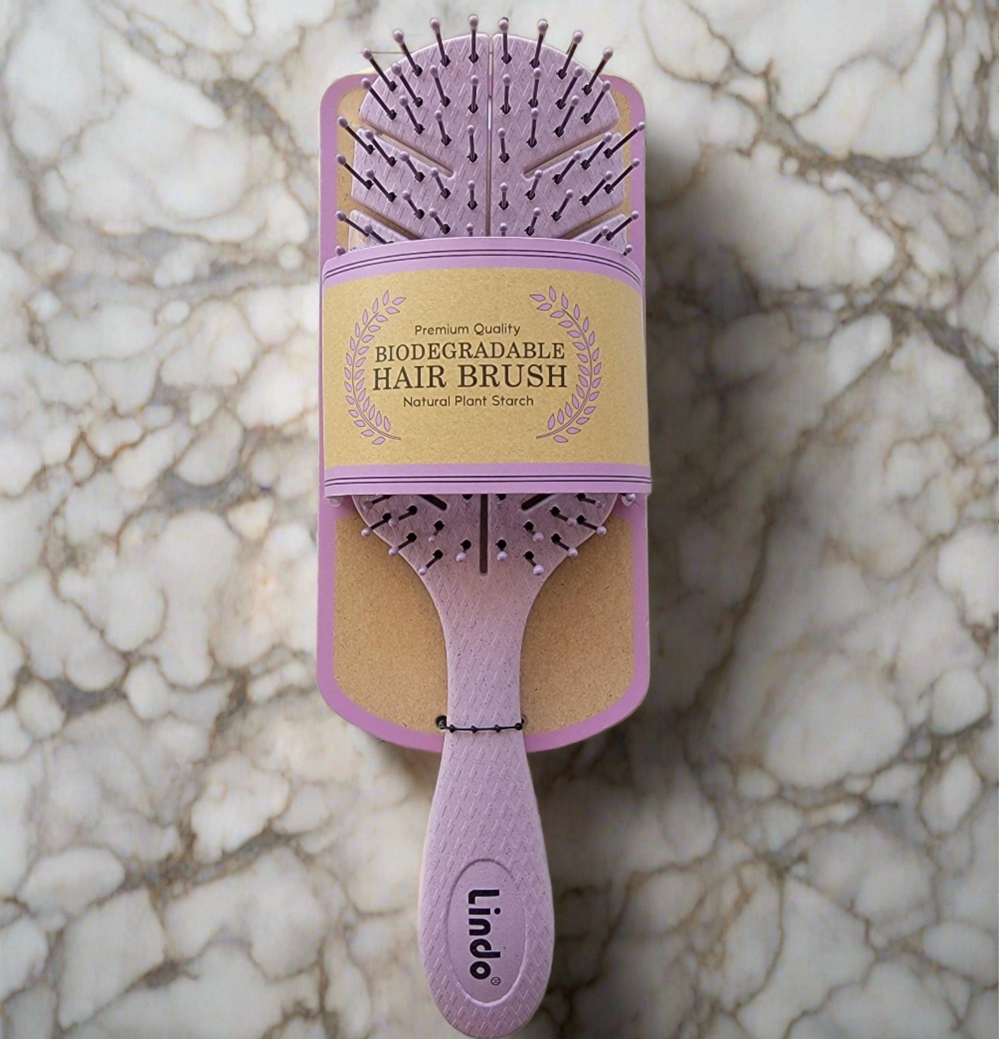 Plant Fiber Detangling Hair Brush - Choice of Color-Natural Hair Care-Perfectly Natural Soap