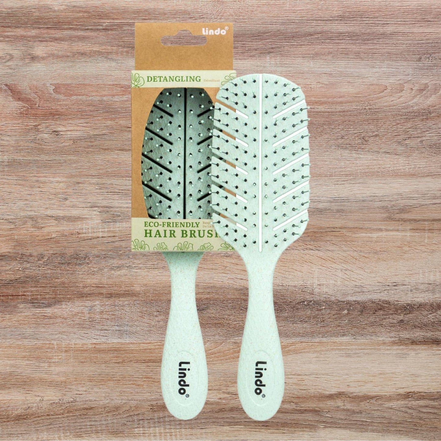 Plant Fiber Detangling Hair Brush - Choice of Color-Natural Hair Care-Perfectly Natural Soap