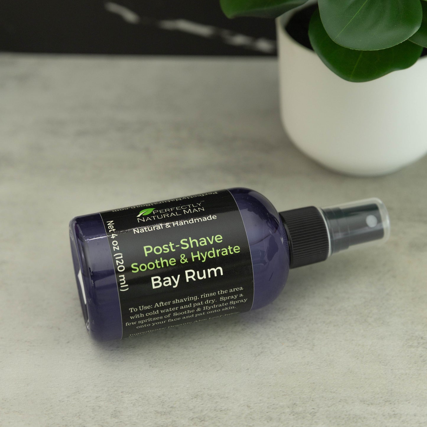 Post-Shave Soothe & Hydrate Spray, Choice of Scent, 4 oz-Men-Perfectly Natural Soap