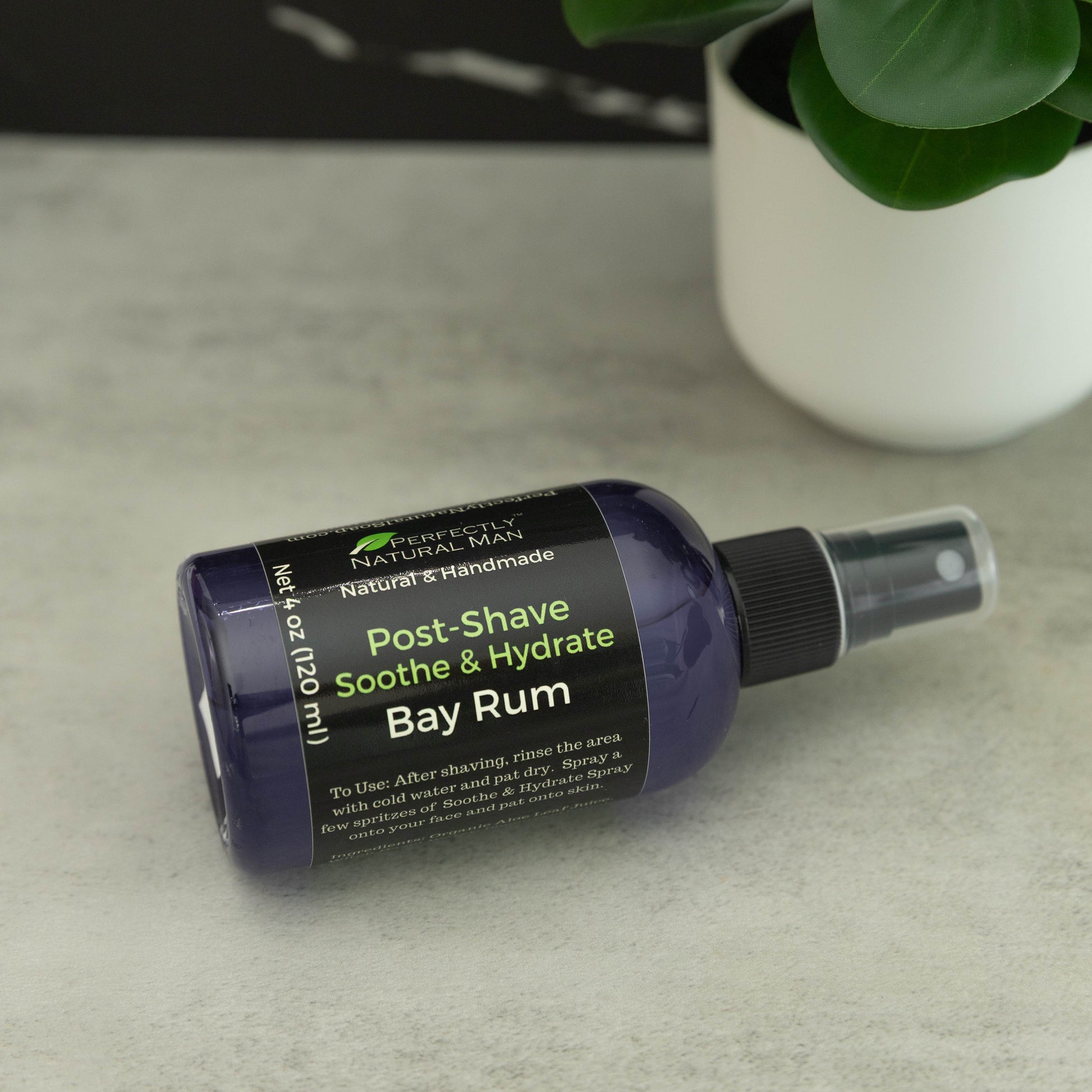 Post-Shave Soothe & Hydrate Spray, Choice of Scent, 4 oz-Men-Perfectly Natural Soap
