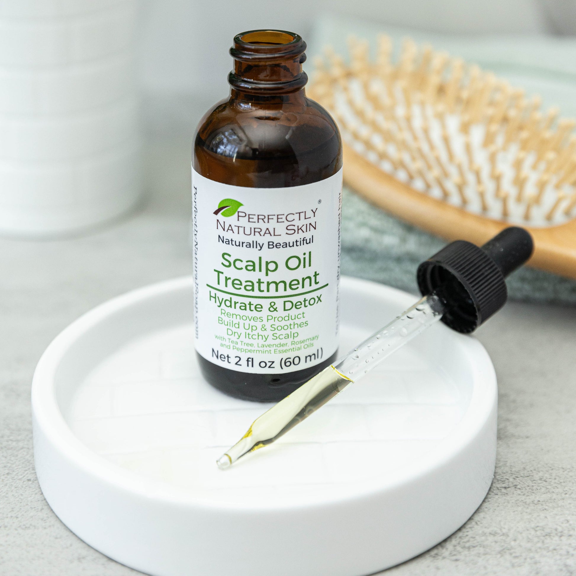 Scalp Oil Treatment, 2 oz-Natural Hair Care-Perfectly Natural Soap