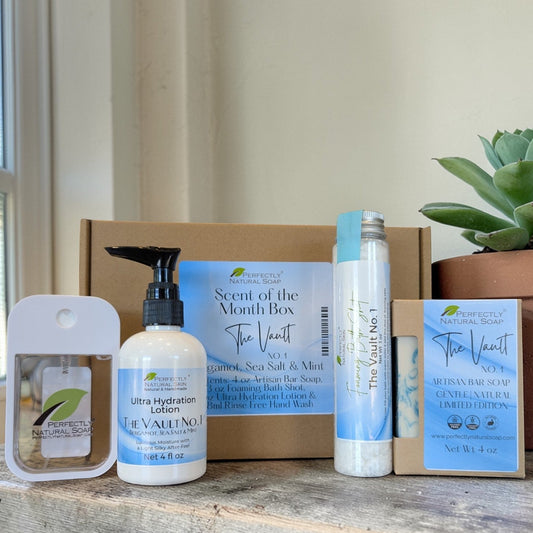 Scent of the Month Variety Box-Gift Sets / Certificates-Perfectly Natural Soap