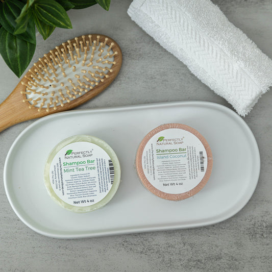 Shampoo Bar - Choice of Scent, 4 oz-Natural Hair Care-Perfectly Natural Soap