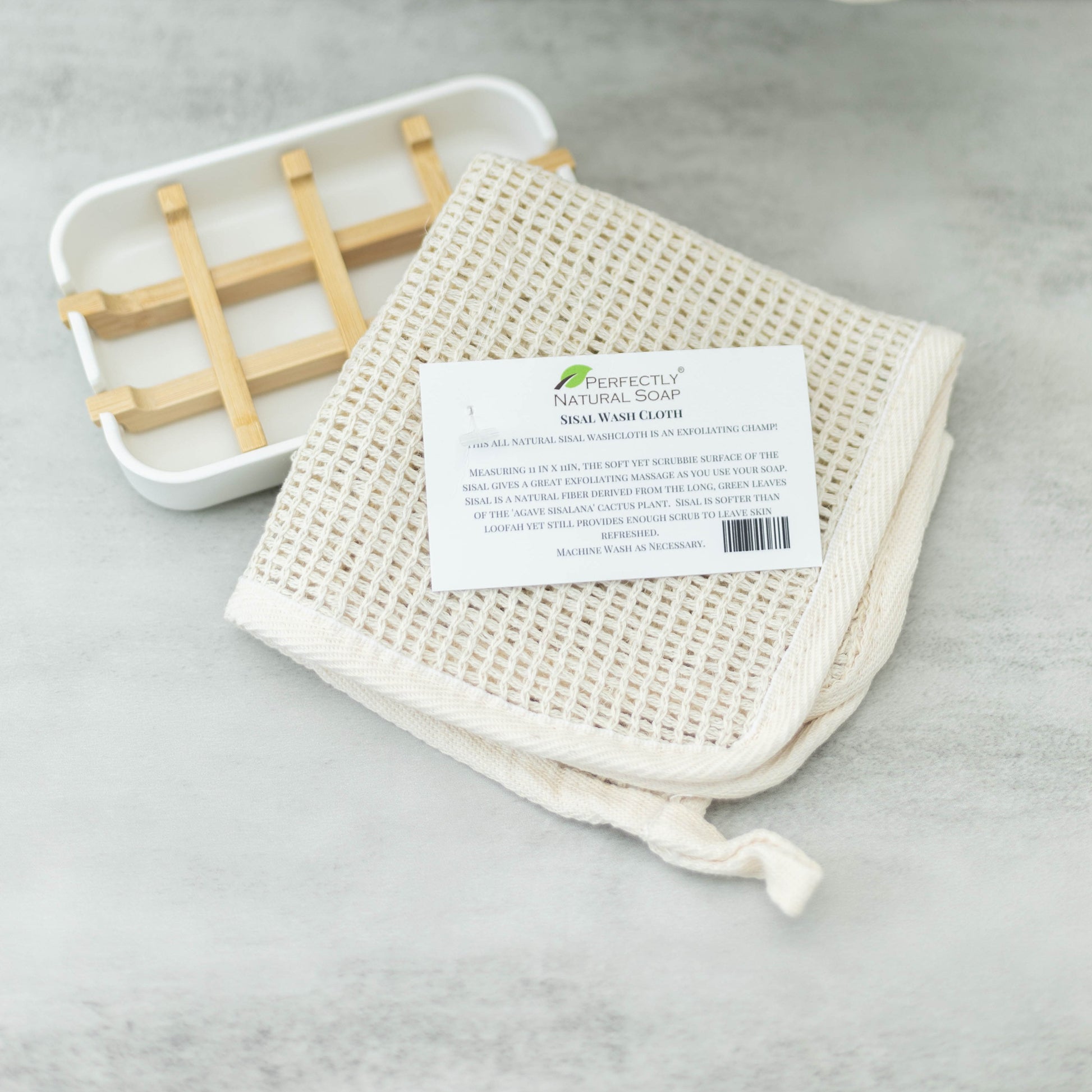 Sisal Washcloth-Bath Accessories-Perfectly Natural Soap