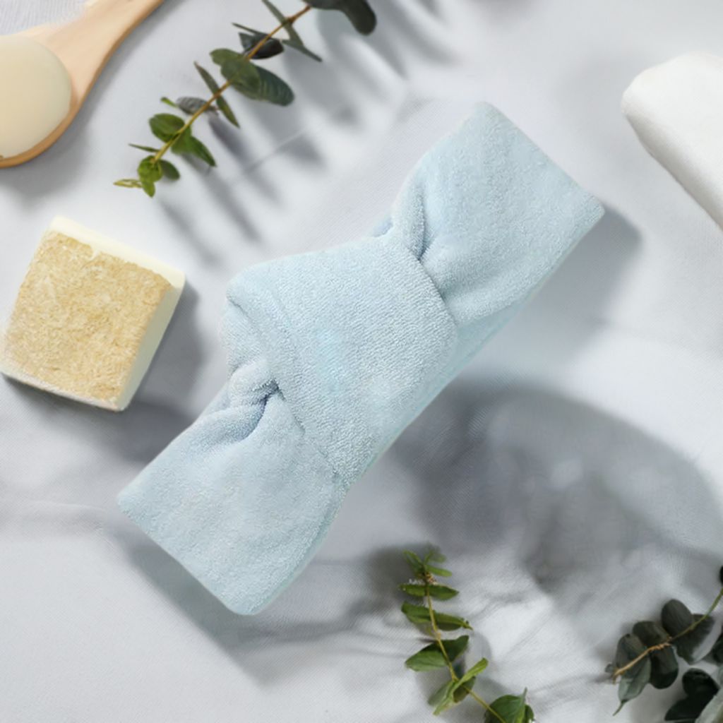 Terry Cloth Spa Headband-Bath Accessories-Perfectly Natural Soap