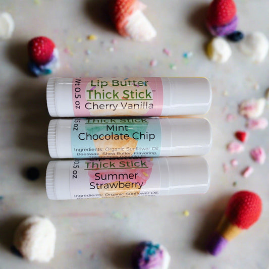 Thick Stick Lip Butter - Seasonal 0.5oz-Lip Balm-Perfectly Natural Soap