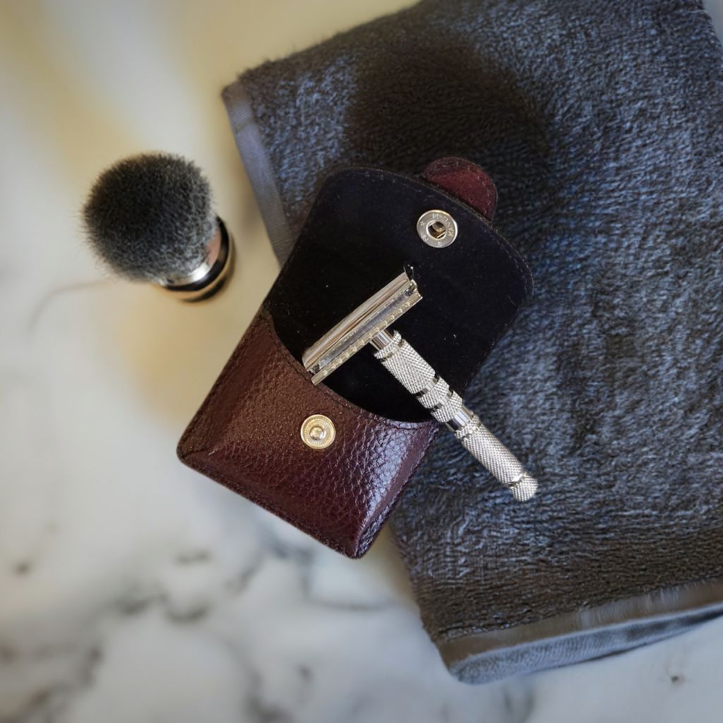 Travel Safety Razor - 4 Piece Set – Perfectly Natural Soap