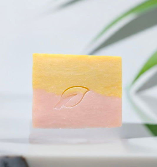 Pink Lemonade Handmade Natural Soap Bar, 4 oz - Seasonal|Bar Soap