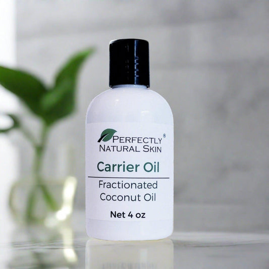 Fractionated Coconut Oil - 100% Pure Carrier Oil - 4 oz-Essential Oils-Perfectly Natural Soap